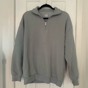 Aritzia TNA Cozy Fleece Mega 1/4 Zip Sweatshirt